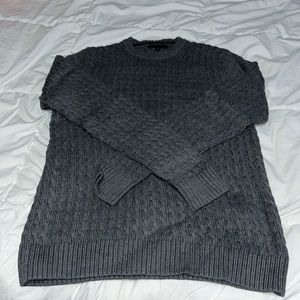 Banana Republic cable knit crewneck sweater